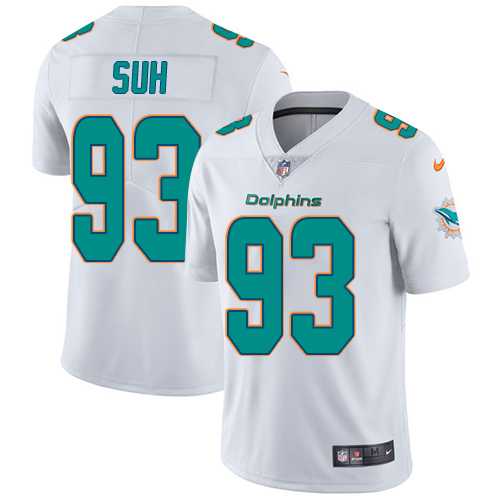 Nike Miami Dolphins #93 Ndamukong Suh White NFL Vapor Untouchable Limited Jersey,We sell and wholesale Nike Miami Dolphins #93 Ndamukong Suh White NFL Vapor Untouchable Limited Jersey on line form chian!